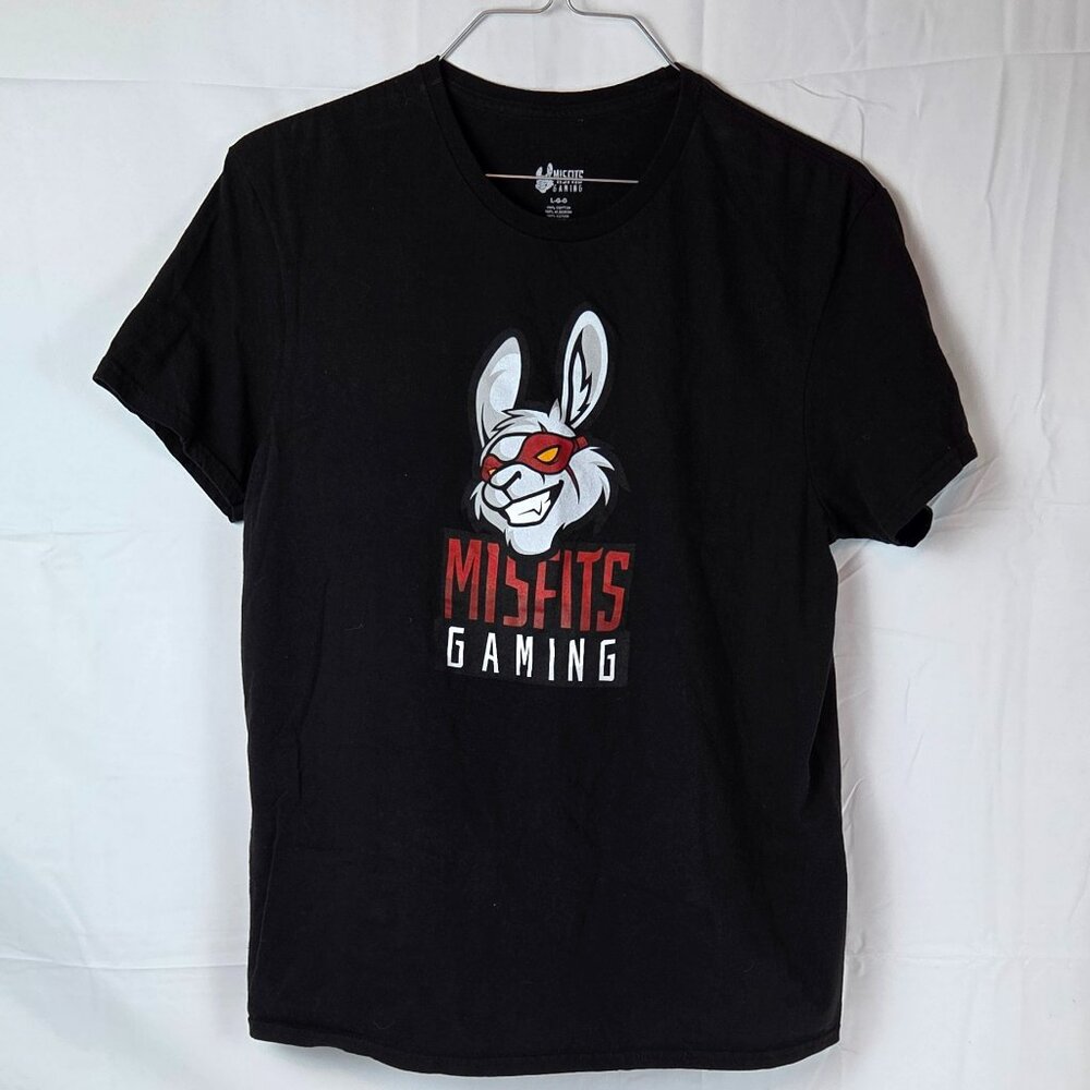 Misfits Gaming Official Logo T-Shirt – Men’s Size Large